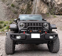 Kedatangan Baru Bumper Depan Ulang Tahun ke-10 dengan Bull Bar Besar untuk Wrangler JL/Gladiator JT