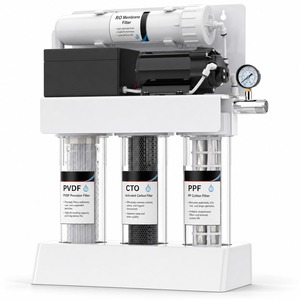 Sistema Purificador <span class=keywords><strong>de</strong></span> Agua RO <span class=keywords><strong>de</strong></span> <span class=keywords><strong>5</strong></span> <span class=keywords><strong>Etapas</strong></span> con Logotipo Personalizado OEM, 0.0001 Micras, 100GPD, Ósmosis <span class=keywords><strong>Inversa</strong></span> Bajo Fregadero, Venta al Por Mayor - Product Image 6