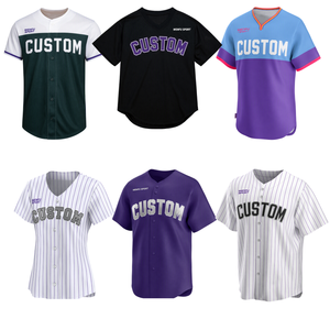 Nouveau 2026 – Maillot de baseball personnalisé à broder, 100 % polyester, pour hommes, femmes, enfants et tout-petits – Vente en gros - Product Image 1