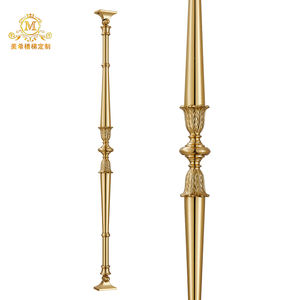 درابزين فاخر من سبائك الألومنيوم للاستخدام الداخلي والخارجي في الفيلات والمنازل والحدائق والساحات والشرفات - Product Image 1