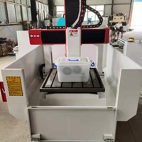 Máquina Router CNC de 1.5KW 6060 con 1 Husillo, 3 Ejes, Tamaño 600*600MM para Tallar Madera, Piedra y Metal, Precio de Descuento