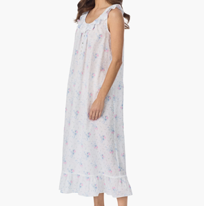 Pijamas de Verano 2026 para Niñas, Camisones para Damas, Vestido de Pijama sin Mangas con Estampado de Puntos Suizos, Camisones de Algodón Estilo <span class=keywords><strong>Ballet</strong></span> - Product Image 3