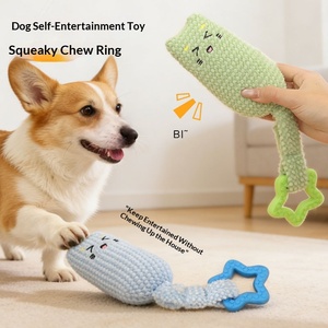 <span class=keywords><strong>Jouet</strong></span> interactif sonore en peluche pour chiot, à mâcher et pour la dentition - Product Image 4