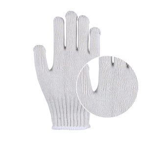Gants en coton blanc Gants de sécurité industrielle Gants de protection des mains - Product Image 6