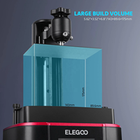 ELEGOO Grosir Mars 3 Pro 4K+ HD Mono Resin LCD Printer 3D Besar 143*89.6*175mm Mesin Pencetak 3D