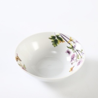 Ensemble de bols à soupe en céramique, bol à soupe en céramique de service, bols en porcelaine chinoise bleu blanc