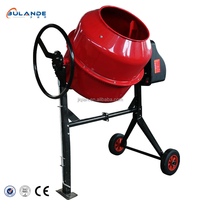 Bulande léger Portable Mini bétonnière Mobile sur roues composants de moteur de noyau de décharge manuelle pour Fidji Algérie Espagne