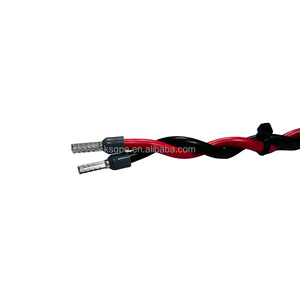 Клеммный наконечник FSD81-10-D для трубки 10 мм, серый, для кабеля ПВХ/ПТФЭ 12AWG 65/30, для промышленного оборудования - Product Image 1