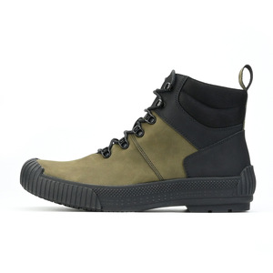 Botas de Gamuza para Hombre, Altura al Tobillo, Punta Redonda, con Cordones, Suela de Goma Impermeable, Entresuela de EVA, Color Sólido, para Todas las Temporadas, Venta al Por Mayor - Product Image 2