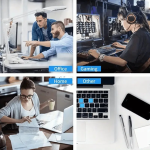 Tapis de souris et de clavier lavables, tapis de souris pour ordinateur portable, tapis de bureau avec un design de <span class=keywords><strong>carte</strong></span> <span class=keywords><strong>du</strong></span> <span class=keywords><strong>monde</strong></span> coloré et lumineux - Product Image 4
