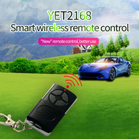 Duplicateur de télécommande universel rt2168, 4 boutons, 433mhz, équivalent à 2 télécommandes