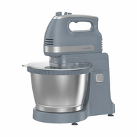 Nouvelle batteuse planétaire électrique classique avec 5 vitesses, 300W, bol mélangeur en acier inoxydable de 3,5L pour la cuisine et l'usage domestique