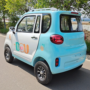 LTL Mini yeni enerji otomobil 1000W ev küçük 2 satır elektrikli 4 tekerlekler araba yaşlı yetişkinler için eko tamamen içine - Product Image 2