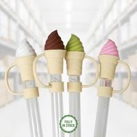 Vente en gros de pailles pour glaces Accessoires pour gobelets Capuchon de paille Anti-poussière