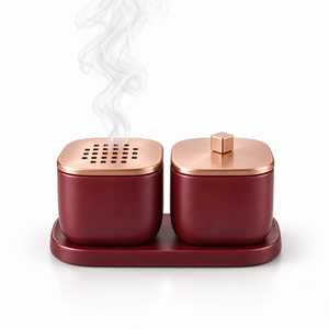 Brûleur d'encens décoratif en métal fait main pour la maison, le temple, le centre de méditation, le studio de yoga, l'aromathérapie et l'utilisation traditionnelle - Product Image 4