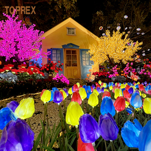 Nuova Illuminazione LED a Forma di Rosa per Esterni IP65, Resistente ai Raggi UV, Colore Bianco, per Eventi e Decorazioni Festive, San Valentino 2025 - Product Image 4