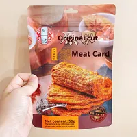 Hongxiangji Vente en gros de viande végétalienne Sarrasin séché Épicé Protéine végétale frite Végétarienne Viande Snack Loisirs Nourriture OEM ODM