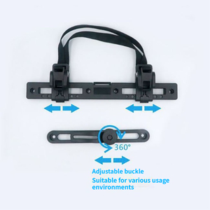 <span class=keywords><strong>Porte</strong></span>-vélo arrière avec crochet en plastique Kit de sacoche de bicyclette avec boucles de <span class=keywords><strong>bagage</strong></span> de vélo <span class=keywords><strong>Accessoires</strong></span> de sacoche latérale - Product Image 6