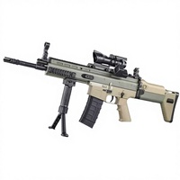 Vente en gros : Pistolet à gel électrique automatique 7.4V, modèle Scar, pour adultes et enfants, jouet tendance TikTok, avec balles en gel