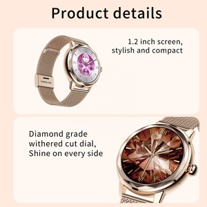 Montre connectée G208 pour femme, écran HD grand format de 1,19 pouce, Reloj Inteligente, appel BT, <span class=keywords><strong>123</strong></span> modes sportifs, IP67, Dafit, montre connectée pour femme - Product Image 5