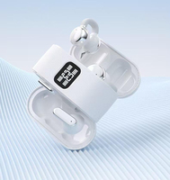 Audífonos Inalámbricos Q16 de Alta Calidad con Pantalla LED, Auriculares Intrauditivos HiFi Estéreo con Control Táctil, Bluetooth 5.3, para Deportes y Juegos
