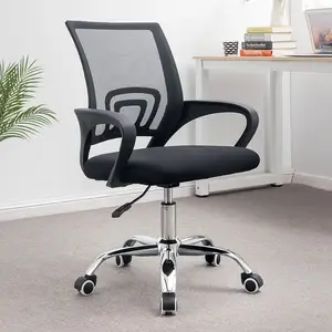 High Back Meeting Working Visitor Guest Chairs Manager Boss Executive Full Mesh Ergonomic Adjustable Swivel Office Chair