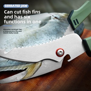 Forbici Professionali per Sfilettare il Pesce, Coltello da Cucina per Pesce, Forbici da Pesca TK242 - Product Image 4