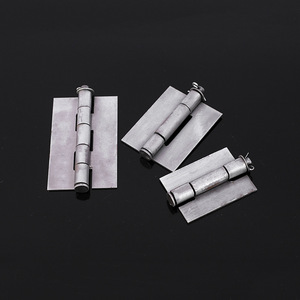 Charnières en fer 405060, épaisseur 2 mm, type H standard pour portail en fer, boîte à outils, chariot - Product Image 1