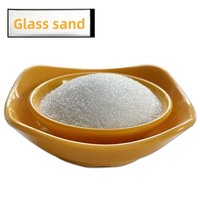 Granulés de verre blanc fin broyé de qualité supérieure pour filtration de piscine, sable filtrant pour l'eau, aquarium, aménagement paysager et décoration terrazzo – Approvisionnement direct usine
