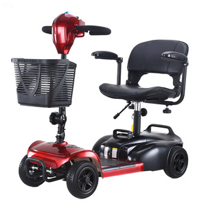 Elderly <b>Mobility</b> <b>Scooter</b> 24V 12Ah Lead-Acid <b>Battery</b> 15-20KM Range Aluminum Alloy Four-Wheel Electric <b>Scooter</b> <b>for</b> Home Use - Product Image 4