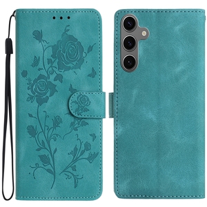 Hoa Hồng Ví da trường hợp đối với Samsung Galaxy S25 cạnh S24 cộng với S23 siêu S22 S21 FE S20 S10 S10E S9 S8 S7 <span class=keywords><strong>S6</strong></span> lật Bìa - Product Image 3