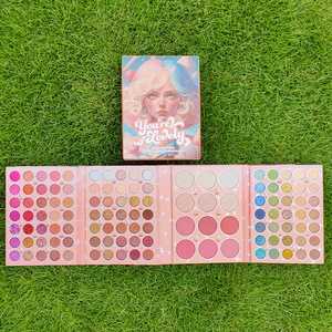 Nouveau produit Palette de fards à paupières 117: Palette de <span class=keywords><strong>maquillage</strong></span> tout-en-un pour contour et surligneur nacré mat - Product Image 3