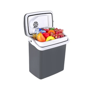 Suitable Portable 18L Plastic <b>Cooler</b> Box with USB & Solar Power for Cars Hotels Outdoor & Household Use - Product Image 4