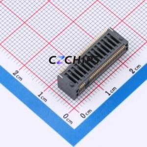 MDT670M01501 Gold Finger Connector SMD,P=0.5mm Connector 0.5mm 75P Vertical Mount Copper Alloy - Product Image 2