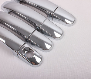 Kit de Accesorios Cromados para Coche WZXD: Cubiertas de Manijas, Embellecedores de Cuenco y Luces Decorativas - Product Image 2