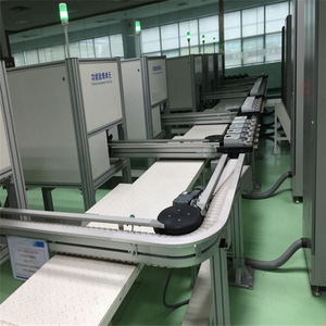 สายพานลำเลียงปรับระดับได้แบบใหม่ ทำจากพลาสติก POM พร้อมบานพับเดี่ยว แบบตรง  สำหรับขนส่งสินค้าเกษตรแบบยืดหยุ่น - Product Image 1