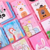 Carnet Verrouillable Mignon et Créatif – Bloc-notes avec Mot de Passe pour Étudiants – Papeterie – Cadeau pour Filles
