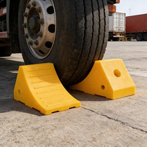 Cale de <span class=keywords><strong>roue</strong></span> robuste en plastique, stabilisateur de stationnement antidérapant pour remorque, camion, <span class=keywords><strong>caravane</strong></span>, équipement de sécurité des véhicules - Product Image 2