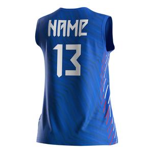 Camisetas Deportivas Sublimadas Oem Odm de Secado Rápido para Gimnasio, Voleibol y Actividades al Aire Libre, Traje Personalizado, Jersey de Voleibol Sublimado para Mujer - Product Image 4