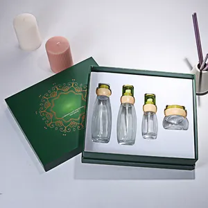 Cosmetici prodotti stampati custodia make up contenitore per rituali di colore vassoio cosmetico blister scatola di imballaggio per vassoio interno in plastica