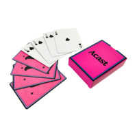 Vente flash - Cartes à jouer personnalisées avec boîte cadeau de luxe - Jeu de cartes de société au design personnalisé pour le divertissement