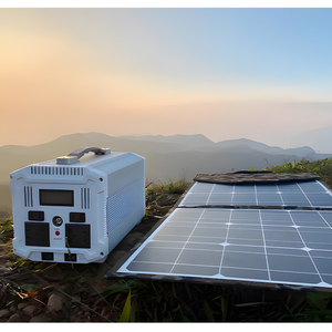 Centrale Électrique Portable 300W à Batterie Lithium-Ion avec Panneaux Solaires de Recharge, Onduleur à Onde Sinusoïdale Pure et Contrôleur MPPT - Product Image 2