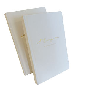 สมุดโน้ตราคาส่งถูกพร้อมปกผ้าลินินและโลโก้ฟอยล์แบบกำหนดเองบนปก - Product Image 3