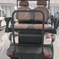 Voiturette de golf électrique au lithium 4 places tout-terrain, véhicule utilitaire à forte capacité de charge pour la chasse, la ferme, le transport en station balnéaire