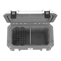 Glacière de pêche grande capacité 70qt, glacière à glace avec coques rigides, glacière personnalisée pour le camping en plein air