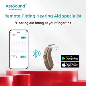Nouvelle invention 2026 : Aides auditives en résine médicale auto-adaptables à 12 canaux avec contrôle via application iOS/Android pour les malentendants (plaque frontale) - Product Image 2