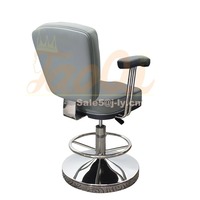 Tabouret de bar réglable en hauteur K1092, prix d'usine, pivotant, avec fente, chaise de jeu, chaise de roulette de casino avec base à roulettes chromées, OEM