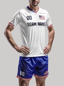 American jersey, <b>T</b>-<b>shirt</b>, and soccer apparel factory offers customization.F10 - Product Image 5