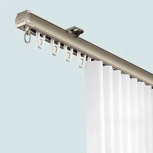 High Quality Heavy Duty Thickened Silent Track Electrophoresis Process High-strength Aluminum Alloy Curtain Rail
