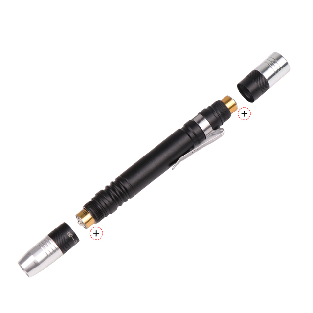 Medical Flashlight Eyes ENT Exam White Yellow Light USB Ballpoint Ball Pen Light Throat Ears Nose Nursing Doctor Nurse Penlight